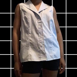 Vintage Calvin Klein Light Blue Vest Top
